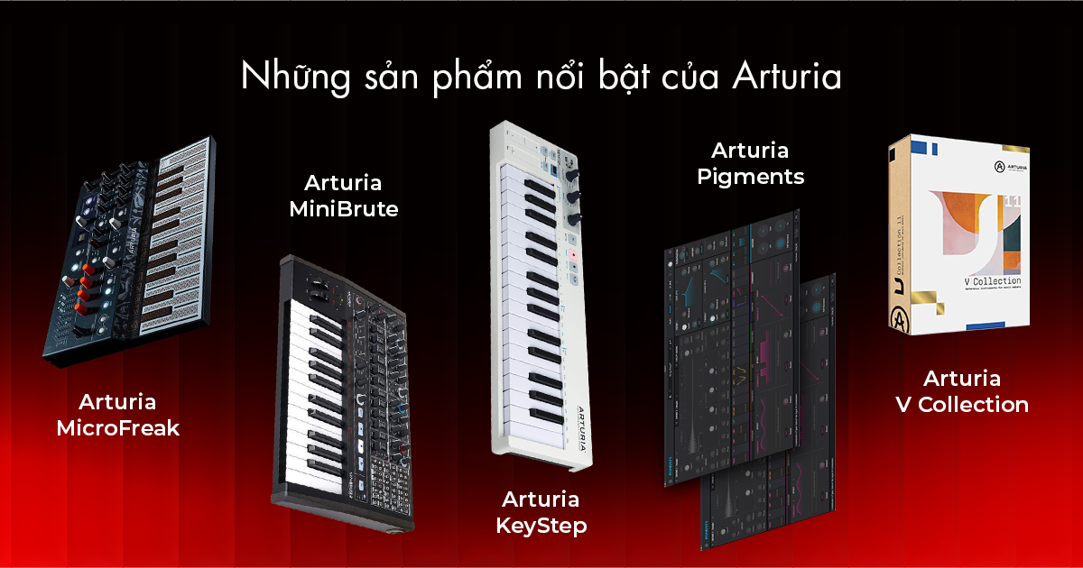Những sản phẩm nổi bật của Arturia
