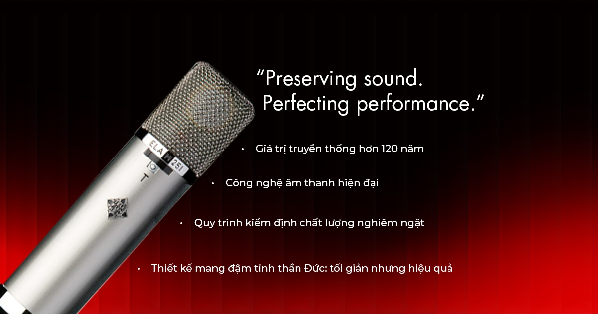 Công nghệ và triết lý của Telefunken